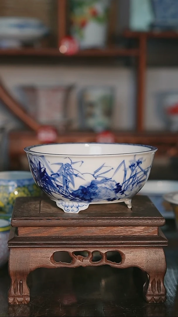 墨奈手绘内口11高5.5深左右