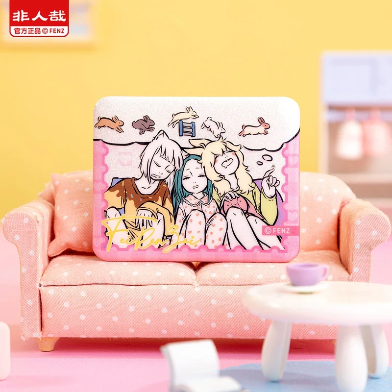 【悠闲时光 吧唧】非人哉马口铁徽章动漫周边吧唧潮玩盲盒