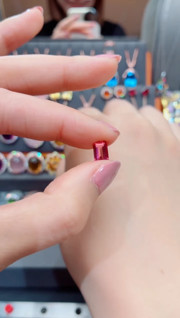 未镶嵌裸石碧玺碧玺裸石 1.2克拉