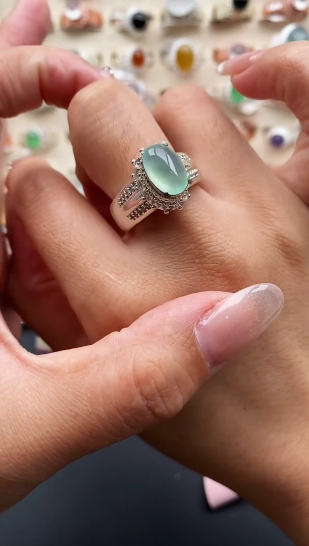 未镶嵌戒指翡翠缅甸天然A货翡翠22   7-6