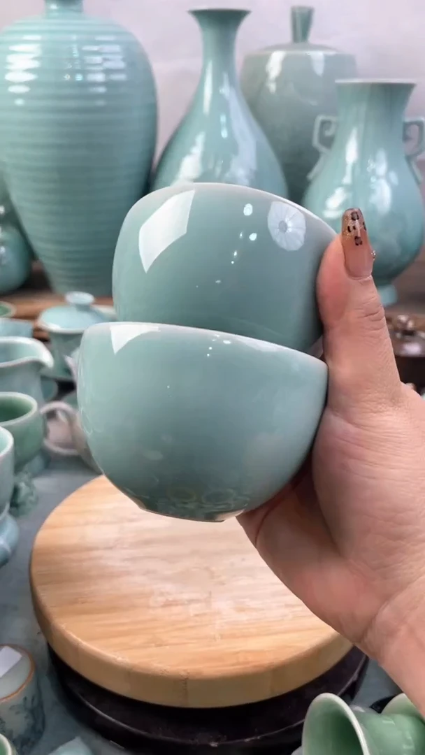 【闪购商品】福利款 慧仙青瓷 瓷器主人杯