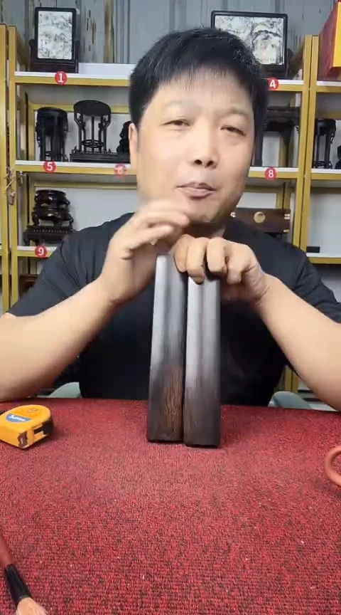 木非洲黑檀镇尺22*4.2*2.4CM