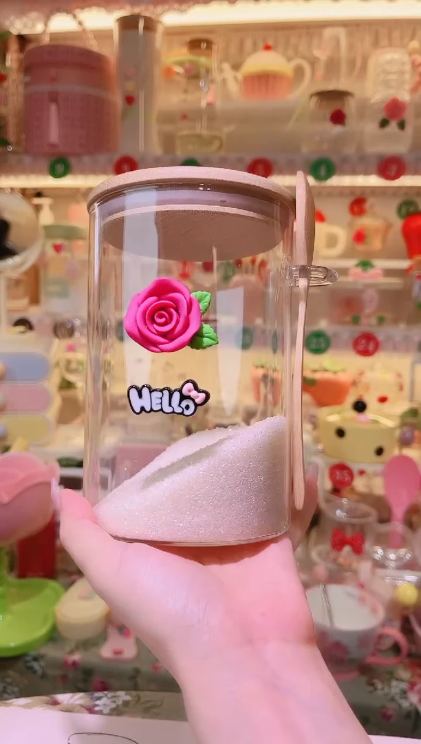 其他品质好发货快放心拍！玫瑰花白糖罐