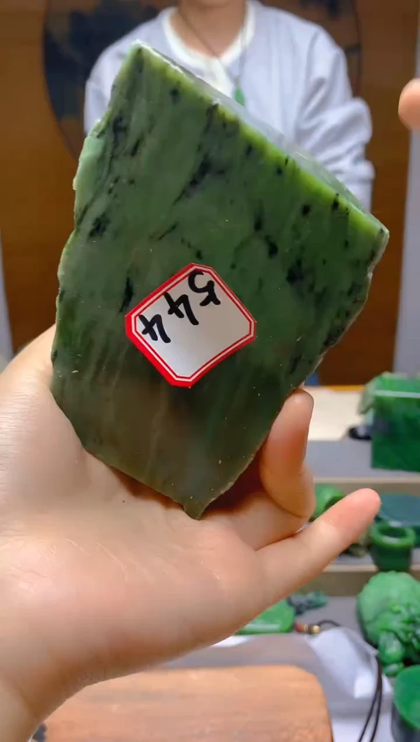 【闪购商品】和田玉（碧玉）珠宝半成品未镶嵌1