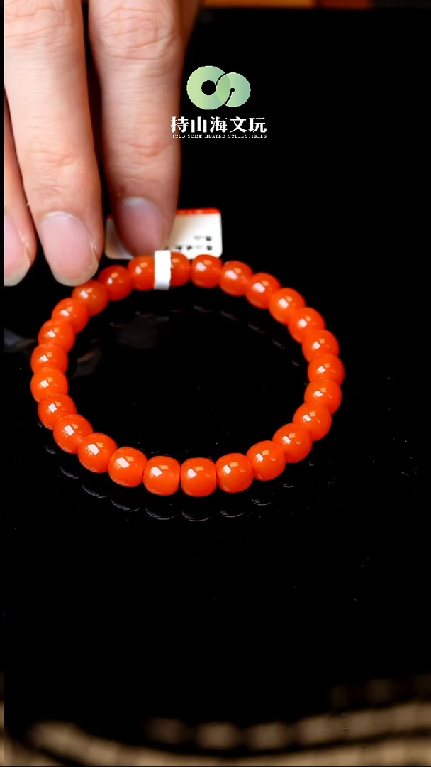 未镶嵌手串南红玛瑙宝山冰红手串