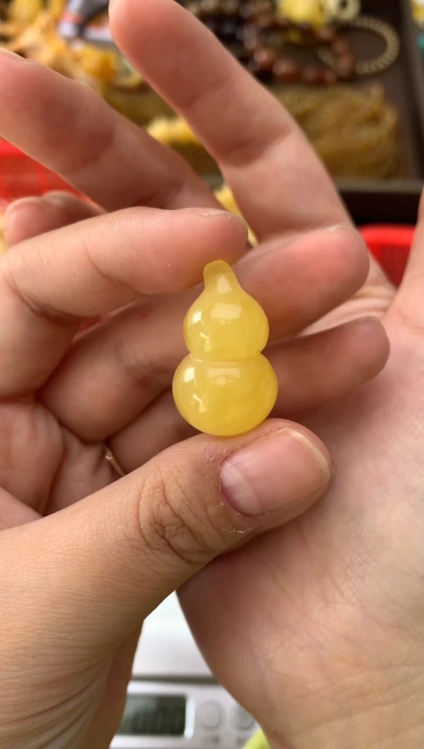 【闪购商品】琥珀珠宝奇石未镶嵌001琥珀蜜蜡 微瑕