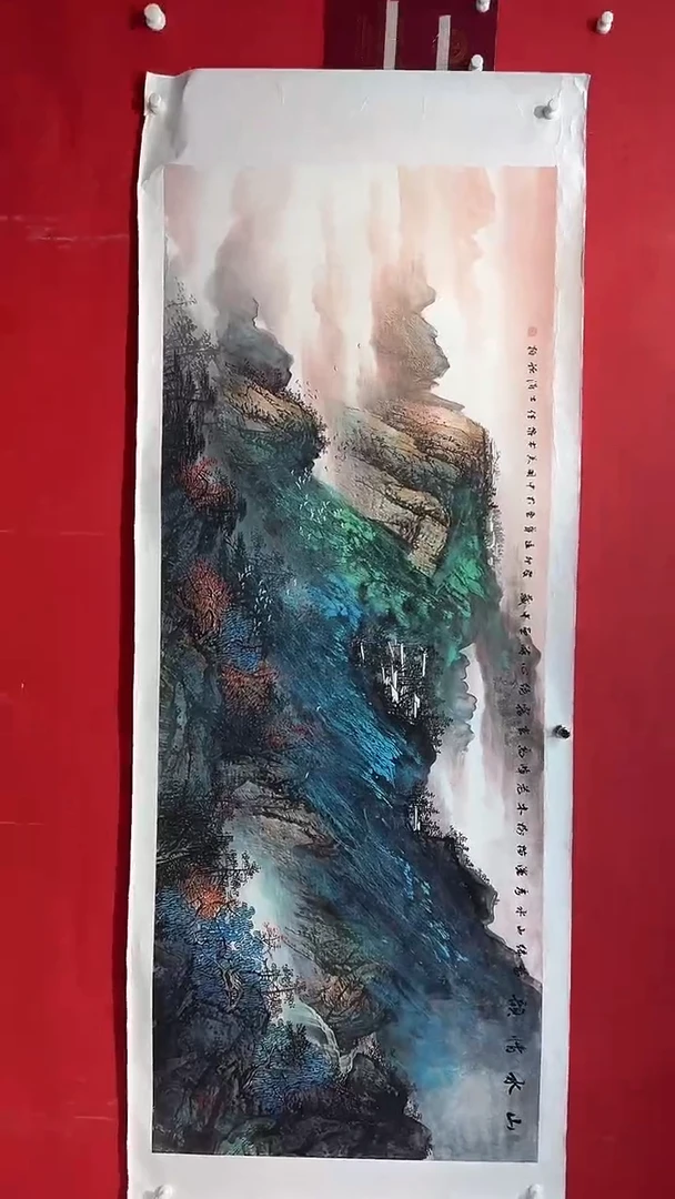 国画画家陆远华纯手绘原作