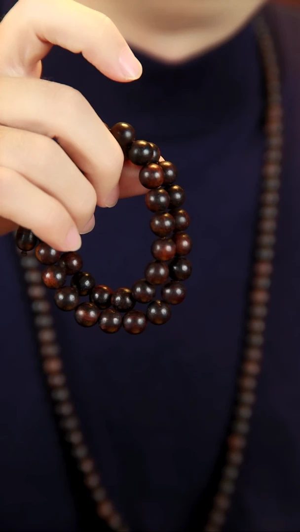 降真香手串/手链E****真海南小叶