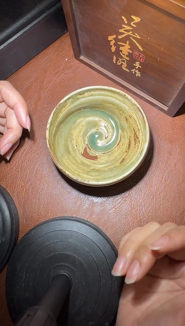 茶盏非遗巨匠吴继旺建盏主人杯006