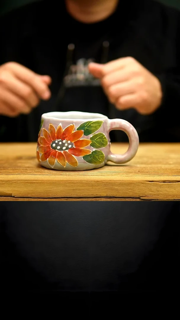 @@陶园瓷舍@@纯手工手绘@高温釉下彩