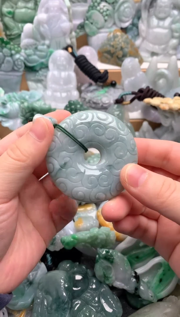 吊坠(不含链)未镶嵌翡翠1