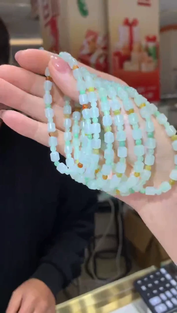 未镶嵌手链翡翠|不退不换多样性发一