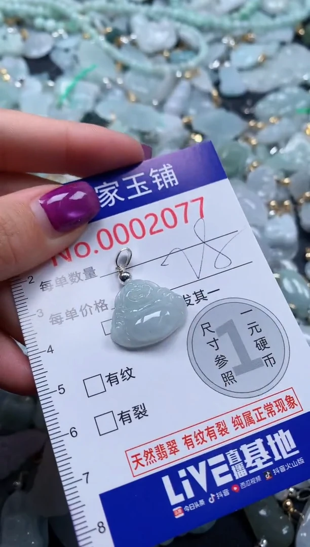 颈饰未镶嵌翡翠2077