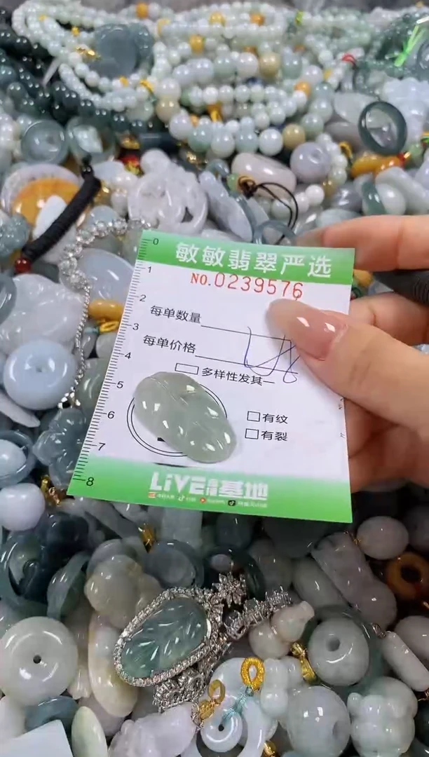 翡翠未镶嵌颈饰闪购0239576