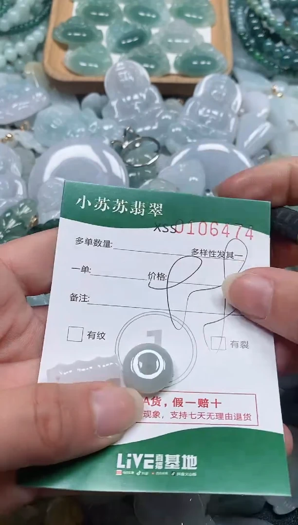 【闪购商品】翡翠颈饰未镶嵌闪购商品0106474