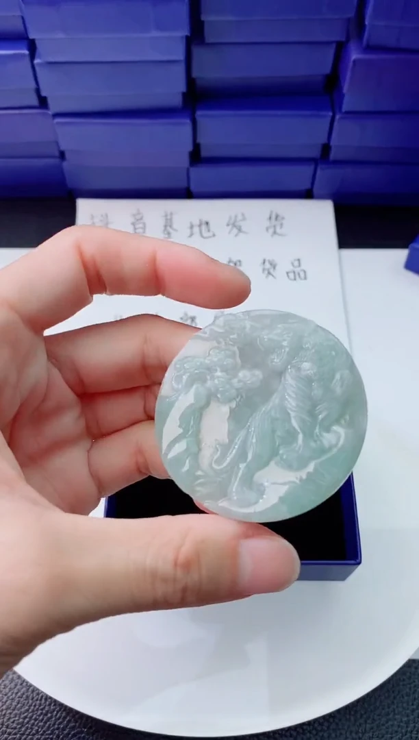 【闪购商品】翡翠未镶嵌颈饰