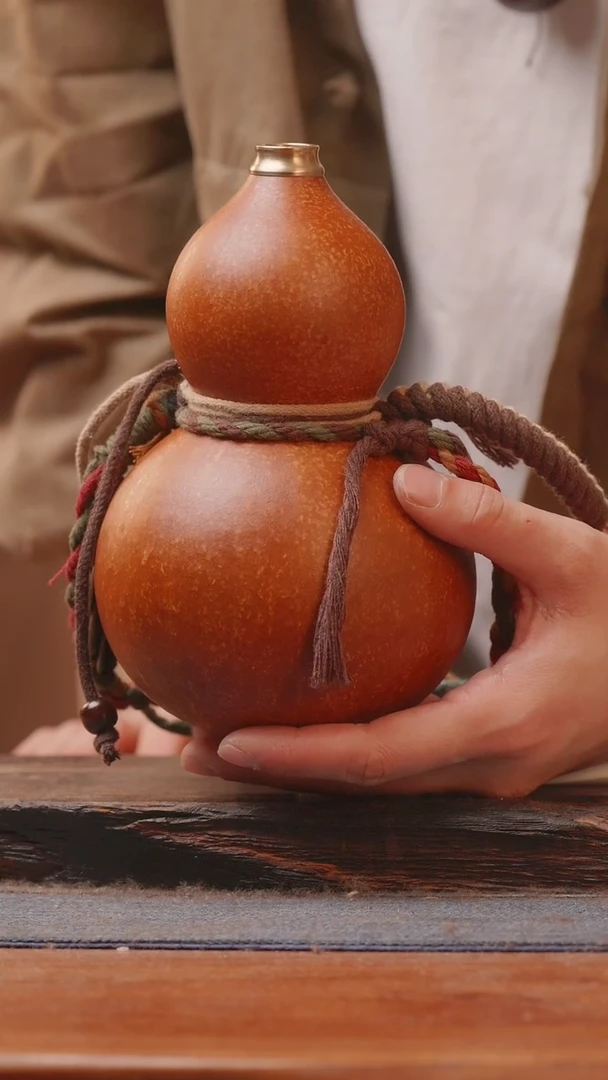 【闪购商品】458号精品大漆葫芦防腐防渗装水茶酒