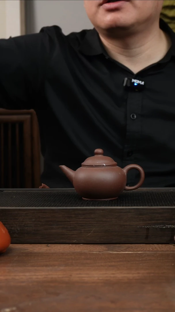 茶杯紫砂紫泥水平      150CC   微瑕