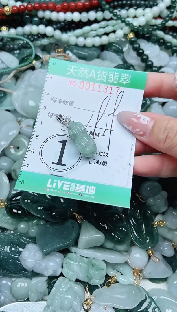 颈饰未镶嵌翡翠翡翠