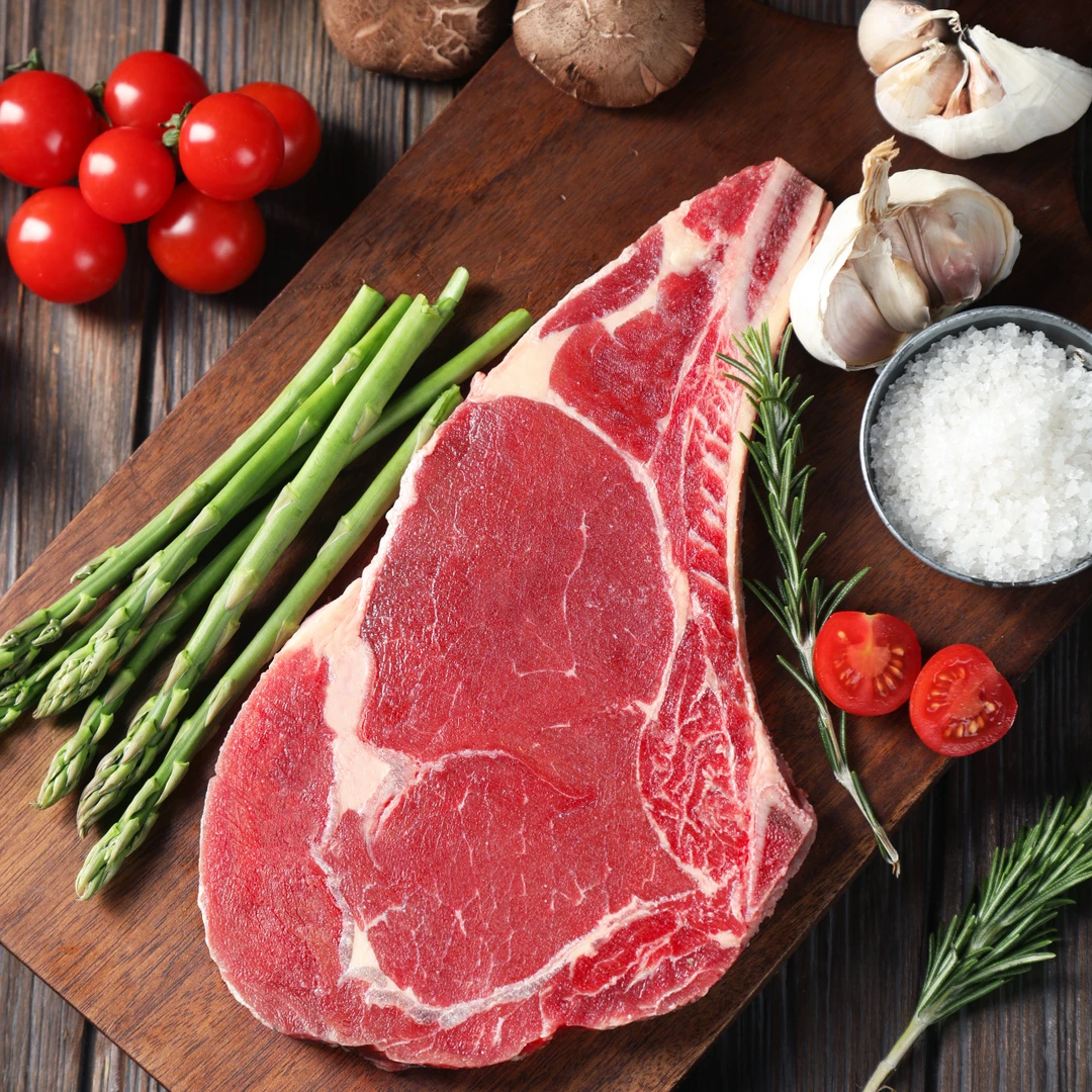 原切牛排青草家巴西战斧牛排1kg（2025.8月）