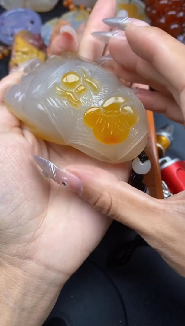 【闪购商品】玛瑙/玉髓颈饰未镶嵌ll