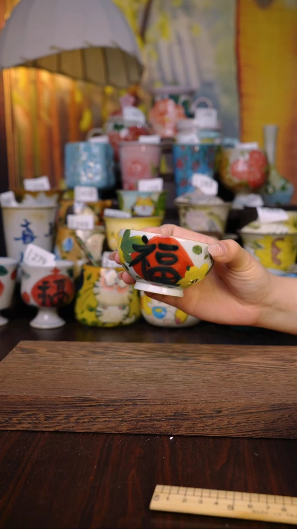 摆件泥垚手作 景德镇手工手绘器物