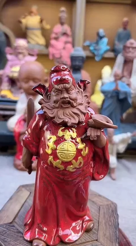 紫砂茶宠器闵茶宠摆件