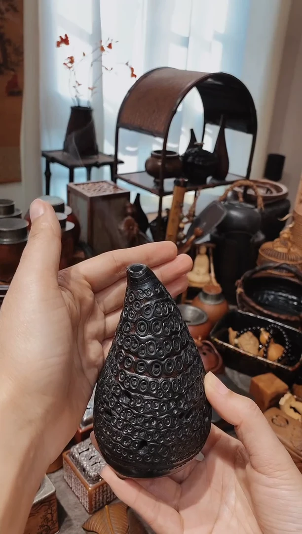 黑****)竹根精品款式香炉