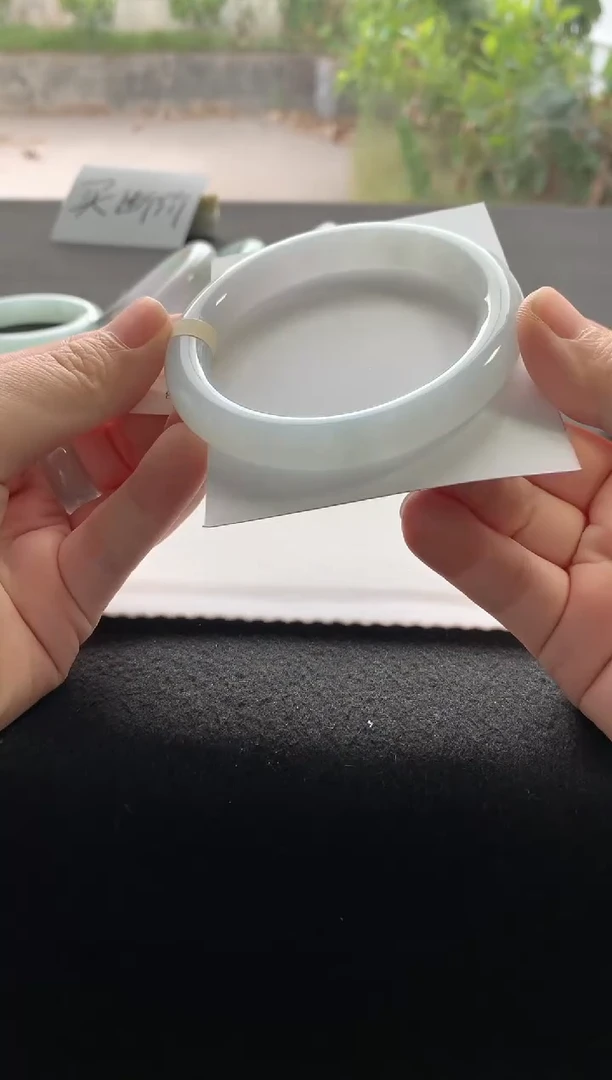 未镶嵌手镯翡翠57.3圆条买断A9950