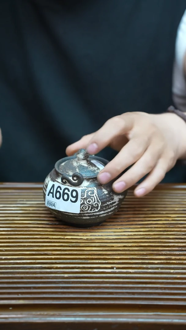 粗陶手工手做茶具