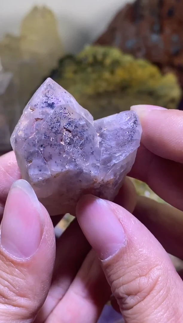 未镶嵌珠宝半成品水晶60号四川超七花园水晶原石46g