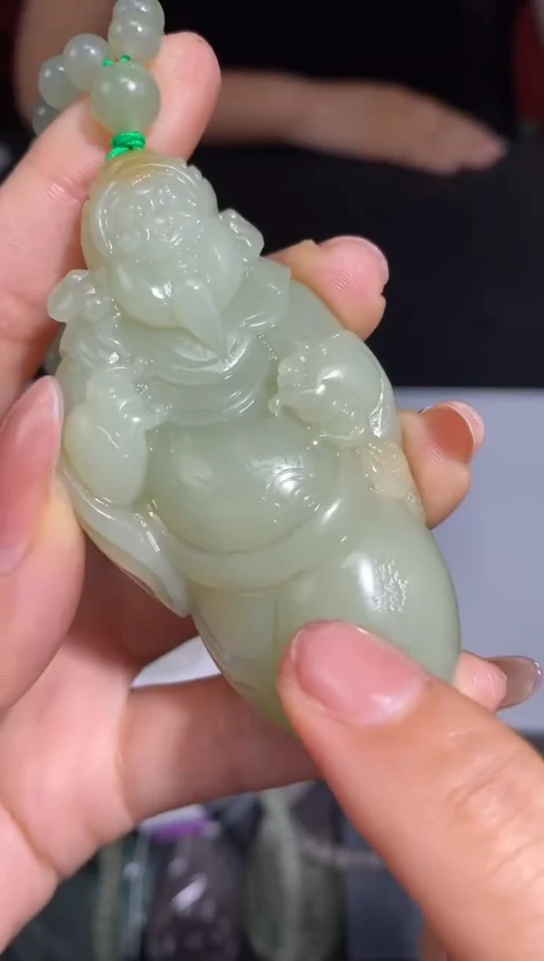 颈饰未镶嵌和田玉34965