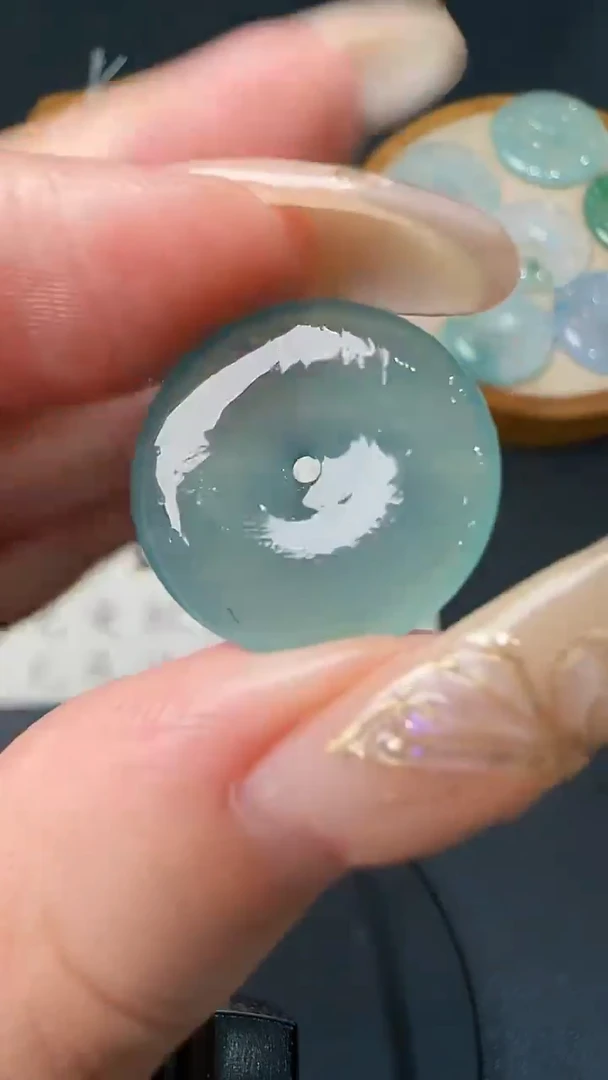 定制翡翠未镶嵌毛货50