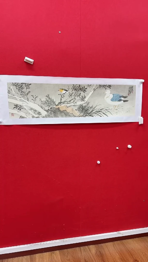 国画y天津人美-徐兰舸写意花鸟4平尺