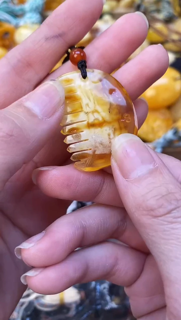 裸石琥珀未镶嵌天然琥珀蜜蜡