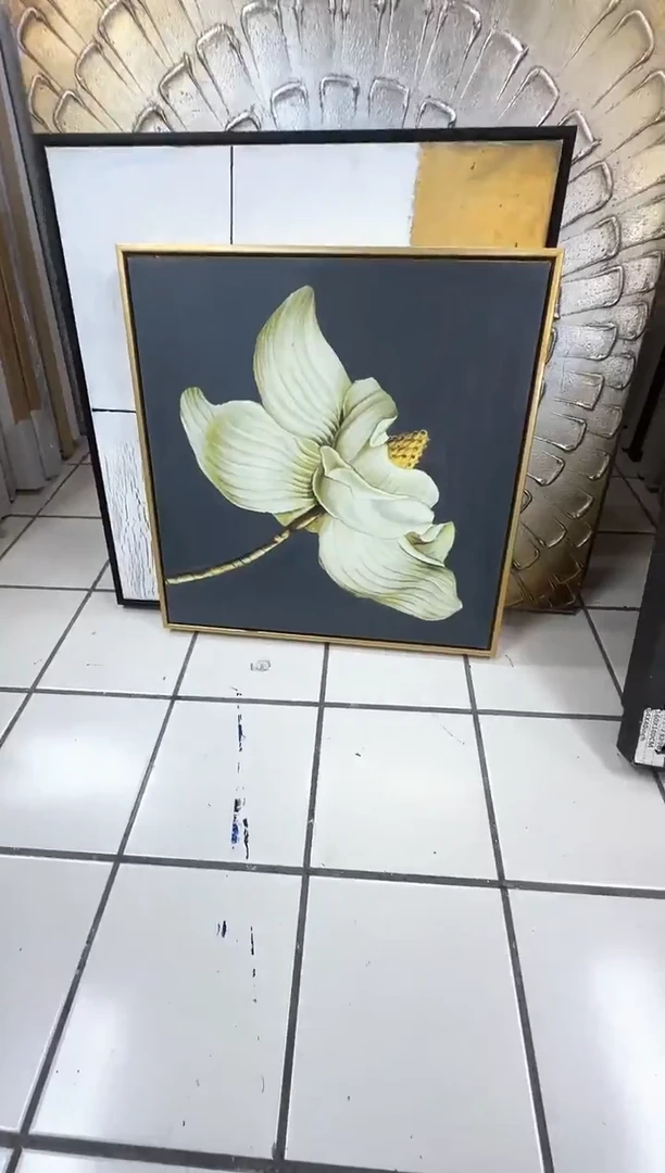 168现代艺术装饰画油画50*50