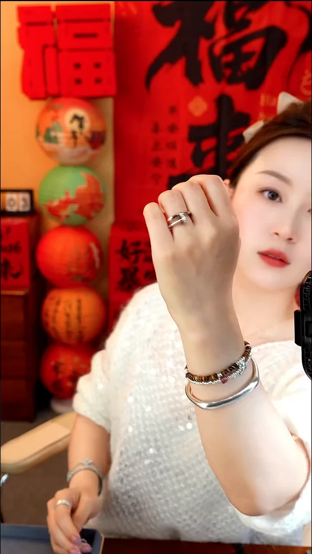 无925银美码8TF钉子戒指