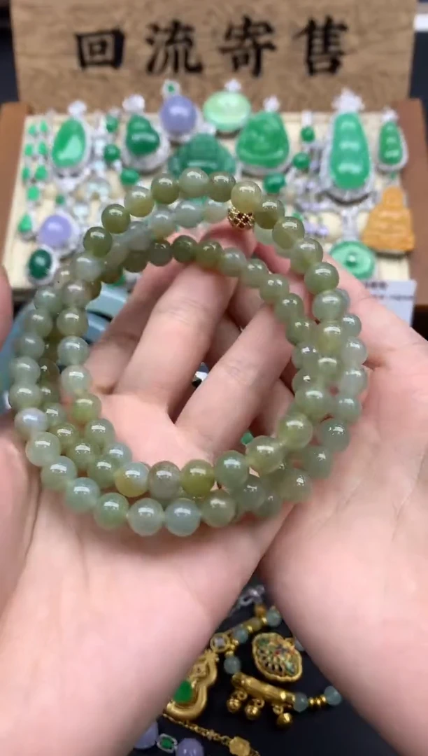 【闪购商品】翡翠手串未镶嵌37-中国好珍宝
