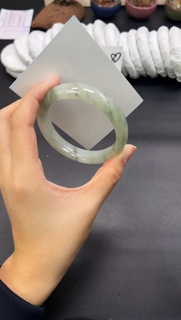 未镶嵌手镯石英质玉A100-57`58