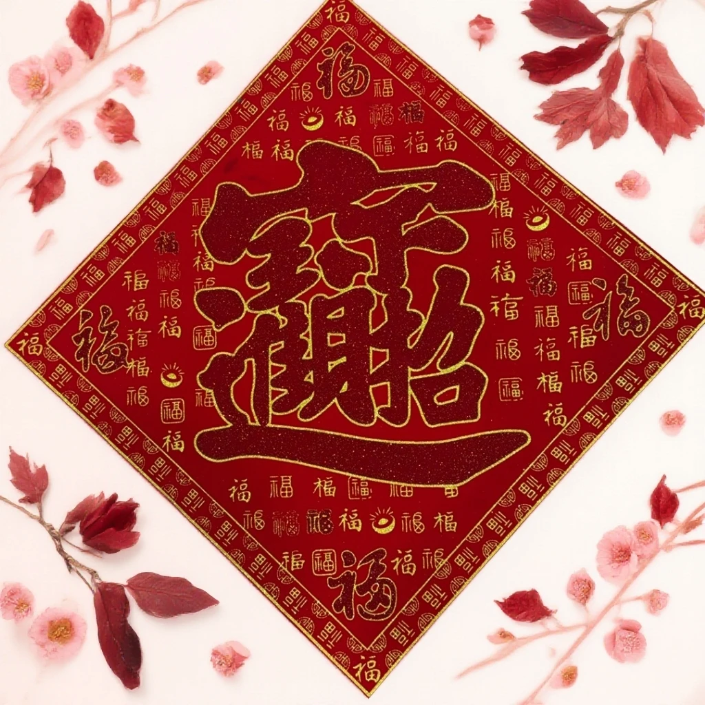 家居日用饰品贴纸福字墙贴