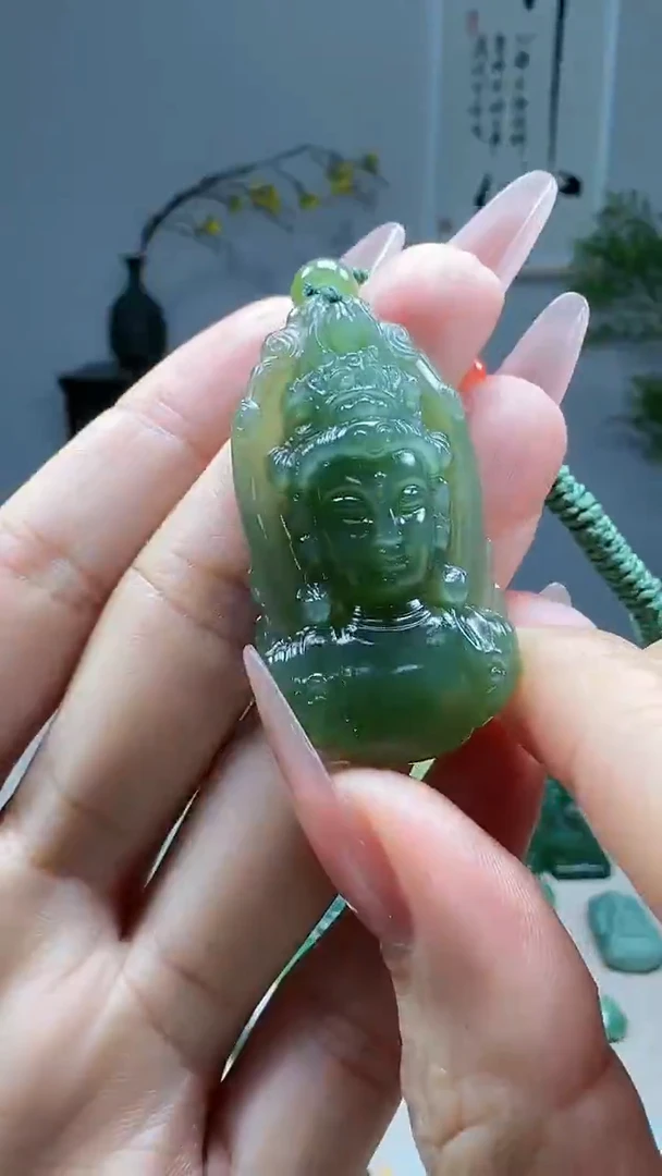 未镶嵌和田玉挂件1