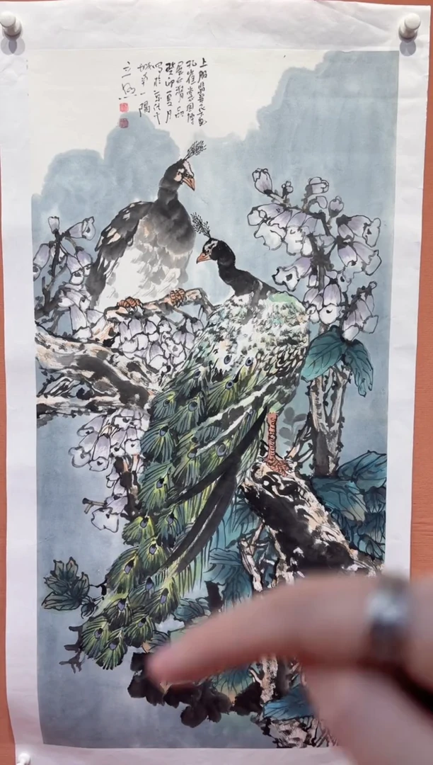 国画师立照老师国画作品