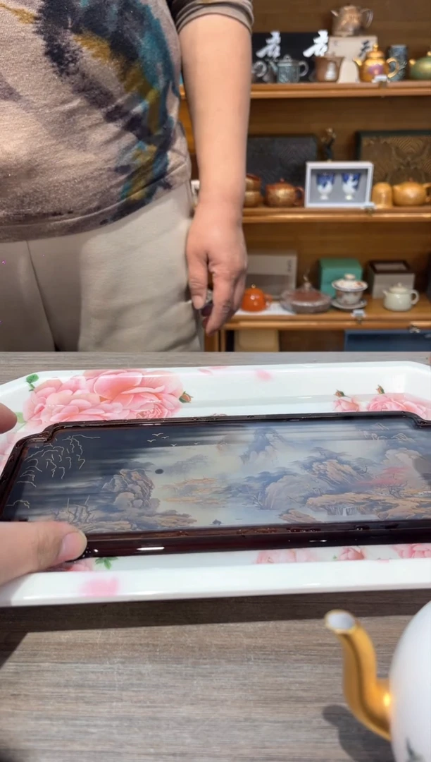 【闪购商品】黄山变色茶盘茶具茶具