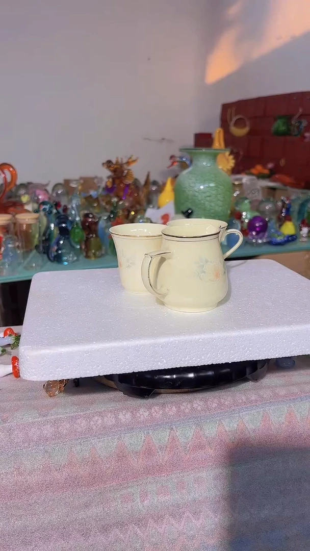 淄博陶瓷茶具三件套
