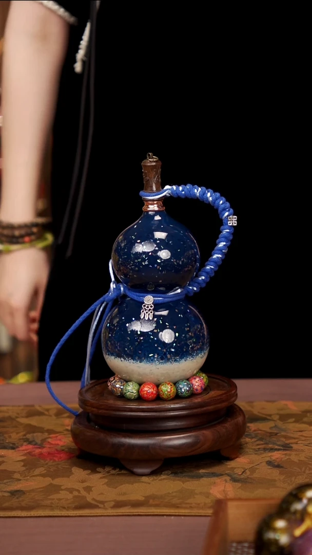 264易林高端工艺大漆酒葫芦--418