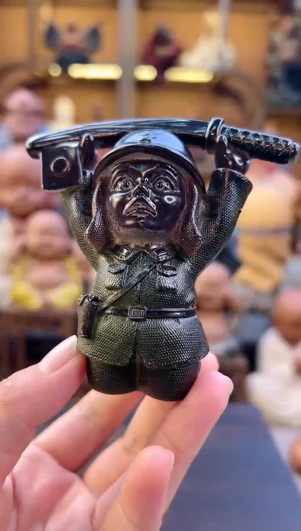 紫砂茶宠器闵茶宠摆件