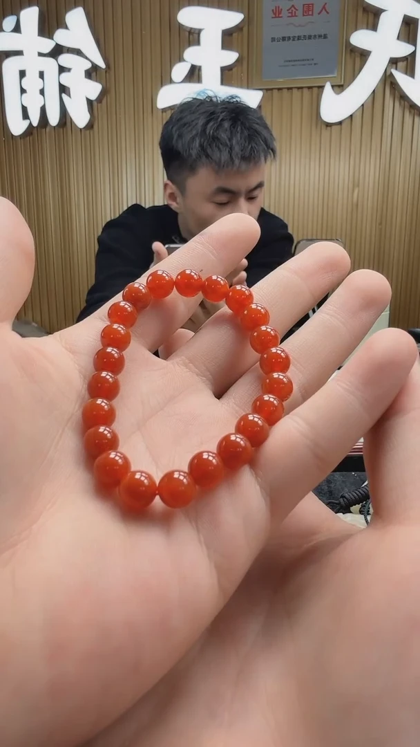 【闪购商品】玛瑙/玉髓手链未镶嵌222卡8