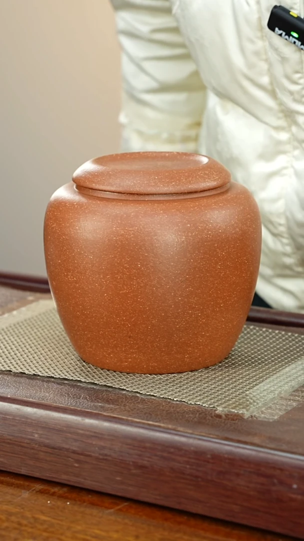 宜兴原矿紫砂茶叶罐