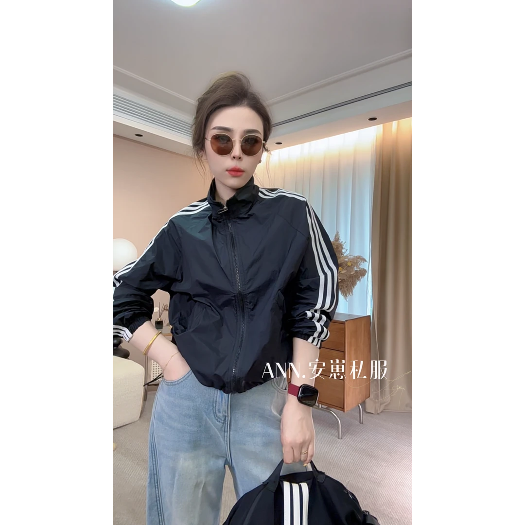 短款2025新款立领防晒衣女夏季小个子运动外套休闲防晒服