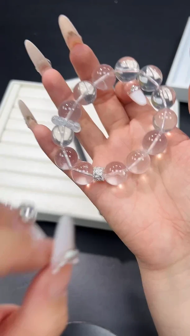 水晶手串未镶嵌3D多样性发其一【1条】默认微瑕
